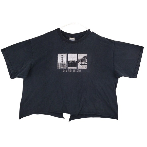 Gildan Tops - Vintage Gildan Black San Francisco Graphic T Shirt Size XL
